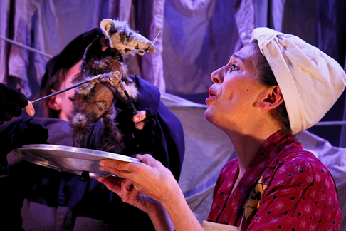 Hil and Rat Sing Looking At Each Other